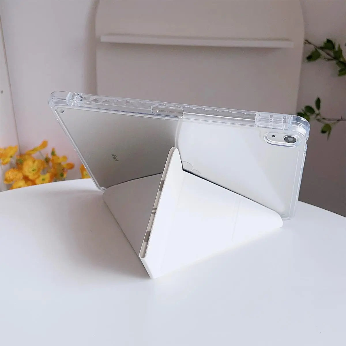 Transparent Back iPad Case