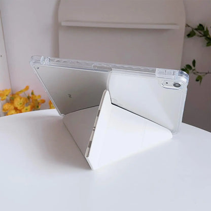 Transparent Back iPad Case