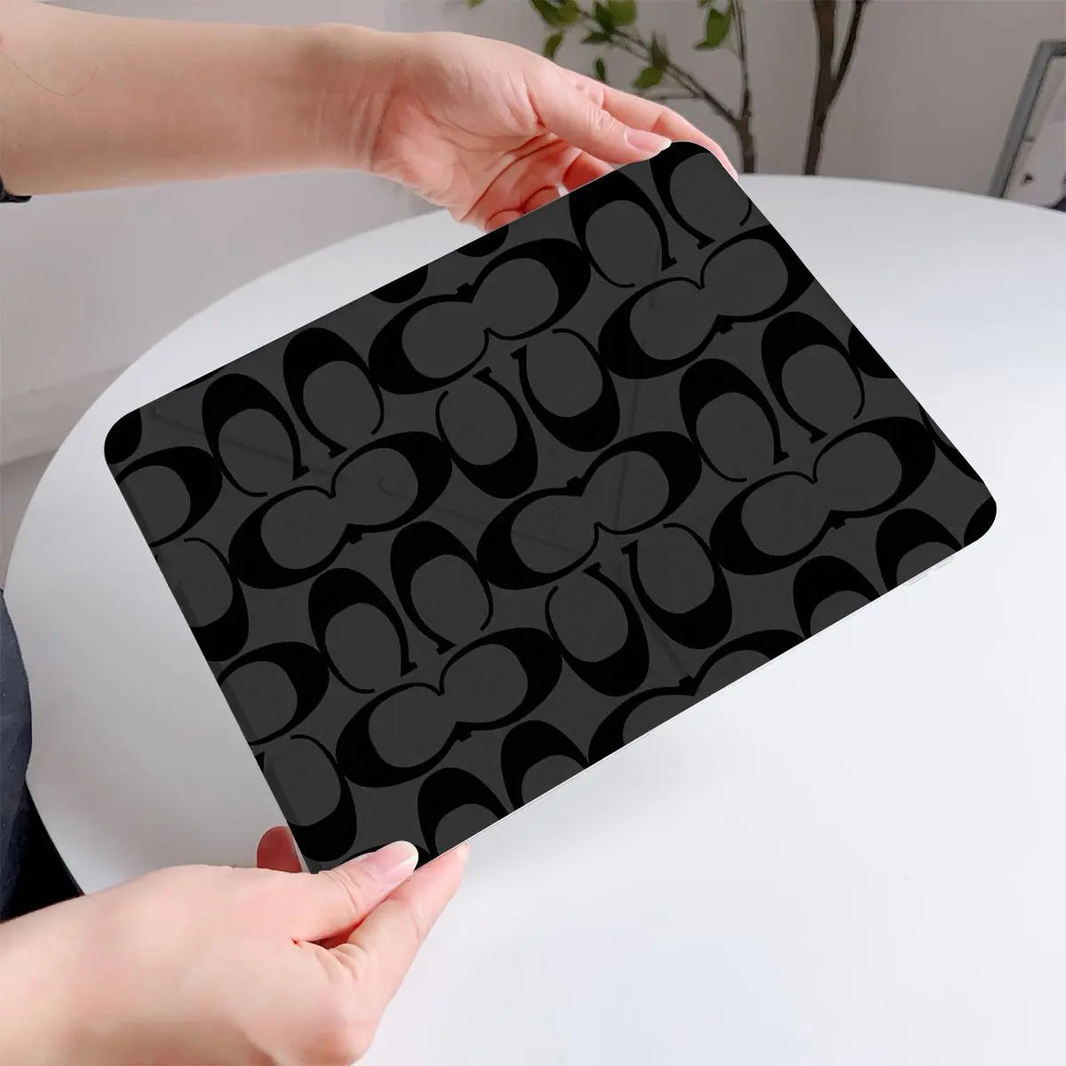 Transparent Back iPad Case